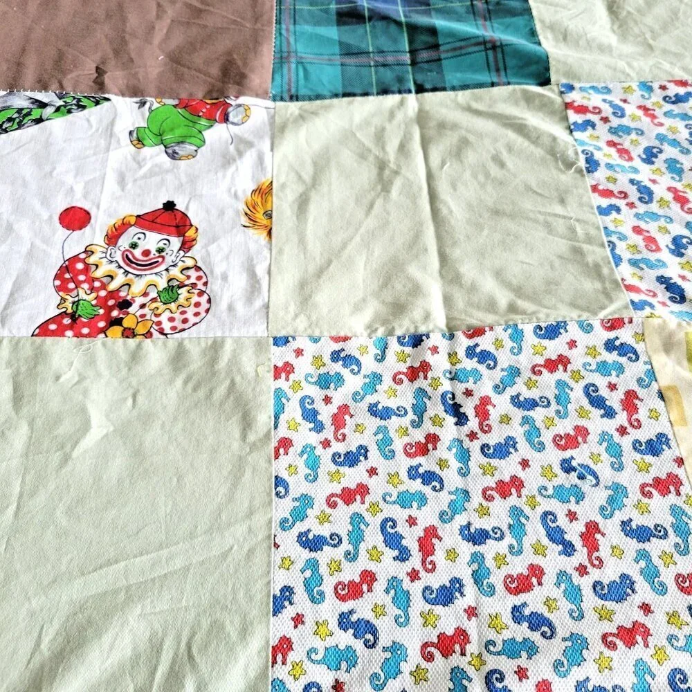 Patchwork Quilt Top 76